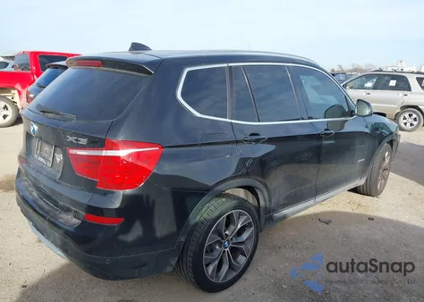 2015 BMW X3 xDrive28I z USA, uszkodzony, nr VIN 5UXWX9C58F0D55591
